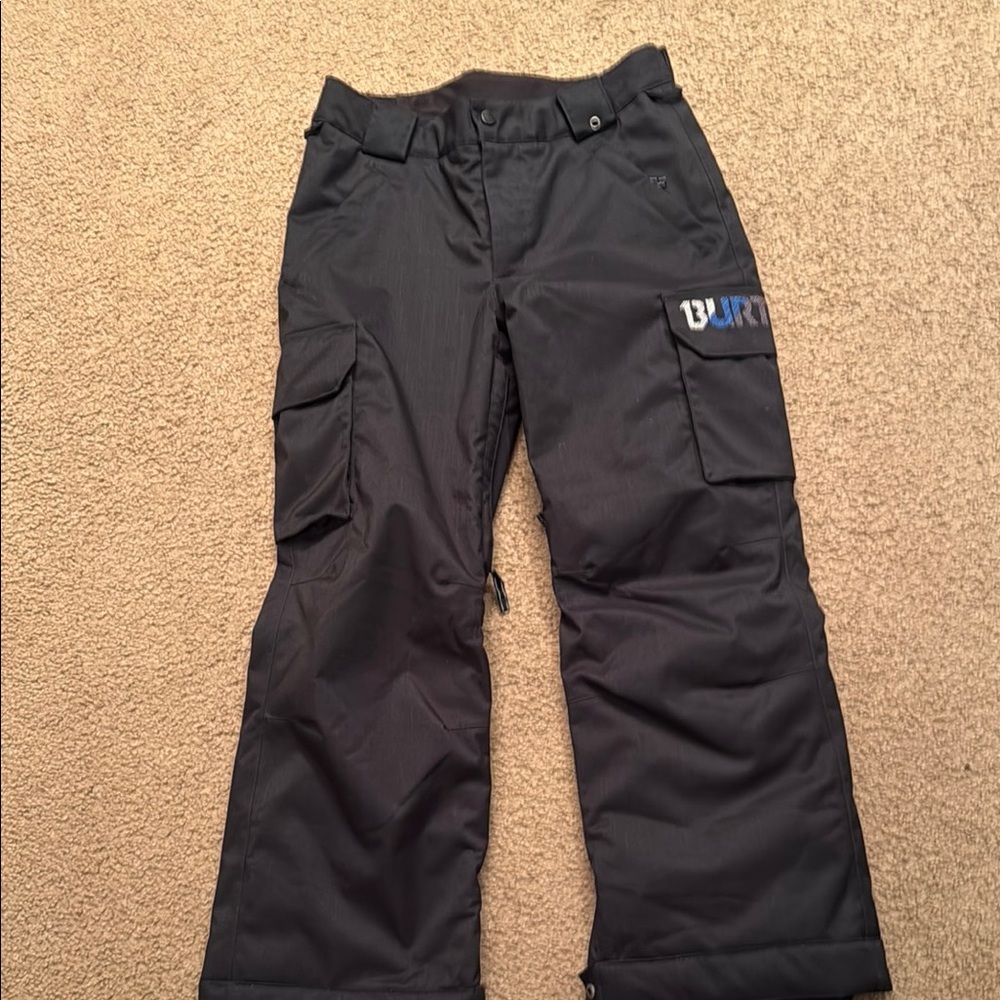 Burton Kids Black Cargo Pants